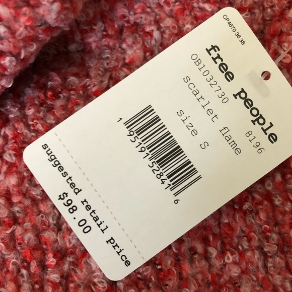 FREE PEOPLE BFF Cowl Neck Sweater Top - Picture 8 of 11